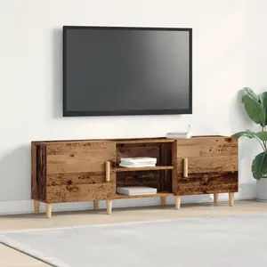 Comparateur de prix : vidaXL Meuble Tv Vidaxl Bois Ancien 150x30x50 Cm Bois Aggloméré