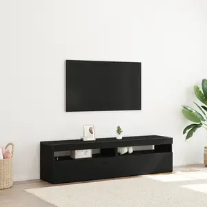 vidaXL Meuble TV 2 pcs Chêne noir 75 x 35 x 40 cm Bois d'ingénierie pas cher
