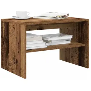 vidaXL Meuble TV vieux bois 60x40x40 cm bois d'ingénierie pas cher