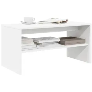 Comparateur de prix : vidaXL Meuble TV blanc 60x40x40 cm bois d'ingénierie