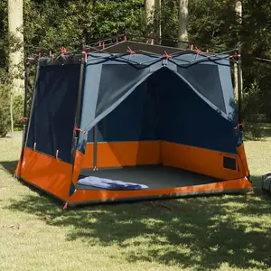 vidaXL Tente intérieure en maille Gris 291 x 291 cm pas cher