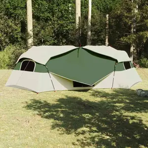 vidaXL Tente Intérieure Familiale Vert 520 x 520 x 190 cm pas cher