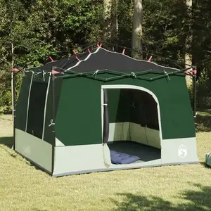 vidaXL Tente intérieure en maille Vert 290 x 288 cm pas cher