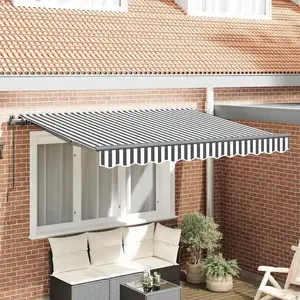 Comparateur de prix : vidaXL Vidaxl Auvent Rétractable Anthracite Et Blanc
