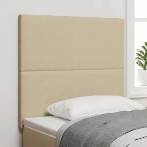 vidaXL Lampe de tête LED Vert Gris 90 cm Tissu en velours côtelé pas cher