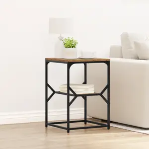 vidaXL Table d'appoint Bois Ancien 41 x 40 x 60 cm pas cher