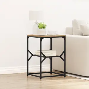 vidaXL Table d'appoint Chêne artisanal 41 x 40 x 60 cm pas cher