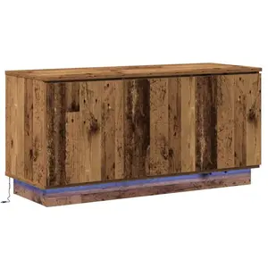 Comparateur de prix : vidaXL Vidaxl Meuble Tv Bois Ancien 100x38x49 Cm Bois D'ingénierie