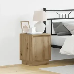 Comparateur de prix : vidaXL Table de chevet avec lumières LED en chêne artisan 39x345x50 cm