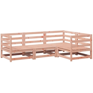 vidaXL Salon de jardin 4 pcs bois massif sapin de douglas pas cher