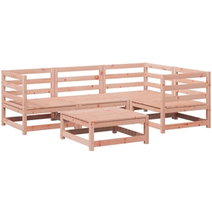 vidaXL Salon de jardin 5 pcs bois massif sapin de douglas pas cher