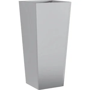 vidaXL Jardinière 35x35x75 cm acier galvanisé pas cher