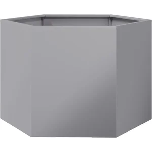 vidaXL Jardinière hexagone 69x60x45 cm acier galvanisé pas cher