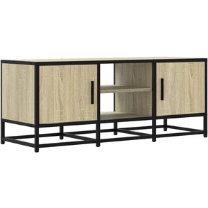 vidaXL Meuble TV chêne sonoma 180x35x41 cm bois d'ingénierie pas cher