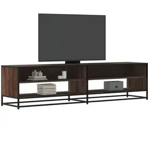 vidaXL Meuble TV chêne marron 180,5x40x46 cm bois d'ingénierie pas cher