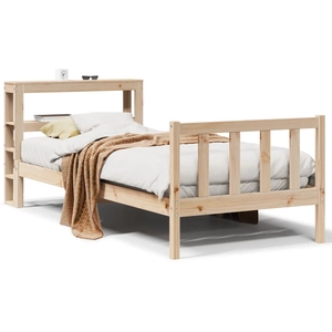 vidaXL Cadre de lit sans matelas 140x200 cm bois massif de pin pas cher