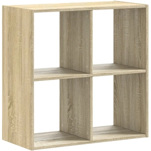 vidaXL Bibliothèque chêne sonoma 68,5x32x68,5 cm bois d'ingénierie pas cher