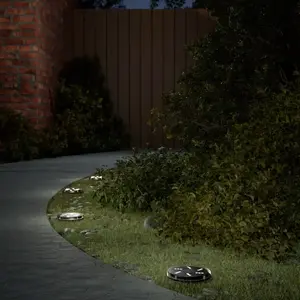 Comparateur de prix : vidaXL Lampes solaires de sol et piquets de sol extérieur 12 pcs