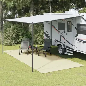 Comparateur de prix : vidaXL Tapis de sol de camping crème 6x2,5 m