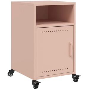 Comparateur de prix : vidaXL Tables de chevet 2 pcs rose 36x39x59 cm acier