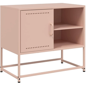 Comparateur de prix : vidaXL Meuble TV rose 68x39x60,5 cm acier