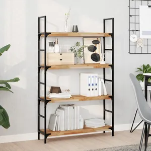 vidaXL Étagères flottantes 3 pcs 80x20x4 cm acacia massif à l'huile pas cher
