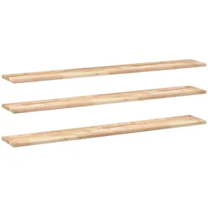 vidaXL Étagères flottantes 3 pcs 120x20x2 cm acacia massif non traité pas cher
