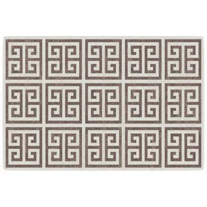 vidaXL Tapis intérieur extérieur à poils courts 120x180cm antidérapant pas cher