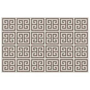 vidaXL Tapis intérieur extérieur à poils courts 190x300cm antidérapant pas cher