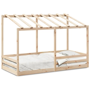 vidaXL Lit pour enfants avec toit 90x200 cm bois massif de pin