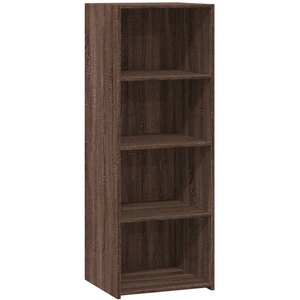 vidaXL Buffet haut chêne marron 45x41x124 cm bois d'ingénierie pas cher