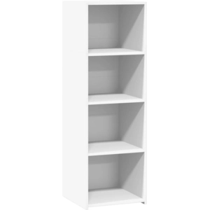 vidaXL Buffet blanc 40x41x124 cm bois d'ingénierie pas cher