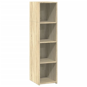 vidaXL Buffet chêne sonoma 30x41x124 cm bois d'ingénierie pas cher