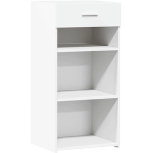 vidaXL Buffet blanc 45x42,5x93 cm bois d'ingénierie pas cher