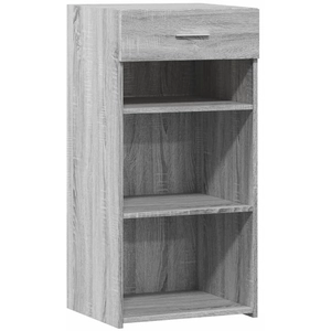 vidaXL Buffet sonoma gris 45x42,5x93 cm bois d'ingénierie pas cher