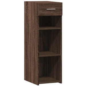 vidaXL Buffet chêne marron 40x42,5x93 cm bois d'ingénierie pas cher