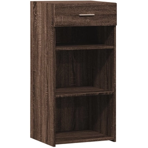 vidaXL Buffet chêne marron 45x42,5x93 cm bois d'ingénierie pas cher