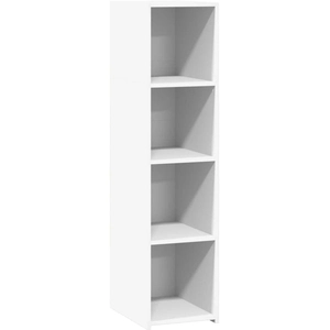 vidaXL Buffet blanc 30x41x124 cm bois d'ingénierie pas cher