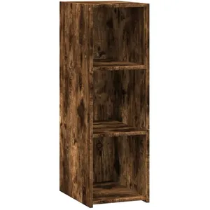 vidaXL Buffet chêne fumé 30x41x93 cm bois d'ingénierie pas cher
