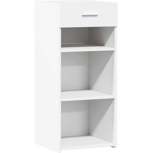 vidaXL Buffet blanc 40x42,5x93 cm bois d'ingénierie pas cher