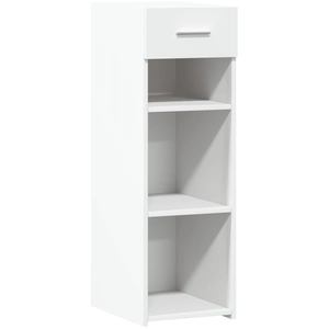 vidaXL Buffet blanc 30x42,5x93 cm bois d'ingénierie pas cher