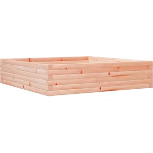 vidaXL Jardinière 100x100x23 cm bois massif de douglas pas cher
