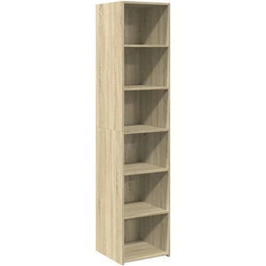 Comparateur de prix : vidaXL Buffet haut chêne sonoma 40x41x185 cm bois d'ingénierie