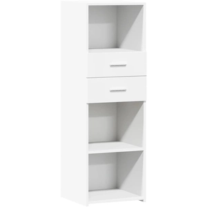 vidaXL Buffet haut blanc 40x42,5x124 cm bois d'ingénierie