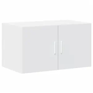 vidaXL Armoire murale blanc 70x42,5x40 cm bois d'ingénierie pas cher