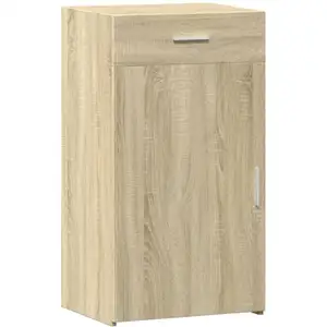 vidaXL Buffet chêne sonoma 50x42,5x93 cm bois d'ingénierie pas cher
