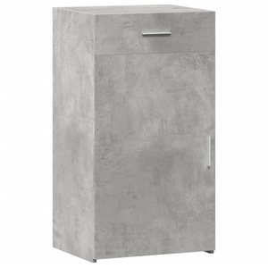 vidaXL Buffet gris béton 50x42,5x93 cm bois d'ingénierie pas cher