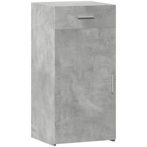 vidaXL Buffet gris béton 45x42,5x93 cm bois d'ingénierie pas cher