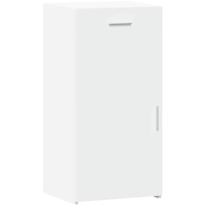 vidaXL Buffet blanc 45x42,5x93 cm bois d'ingénierie pas cher