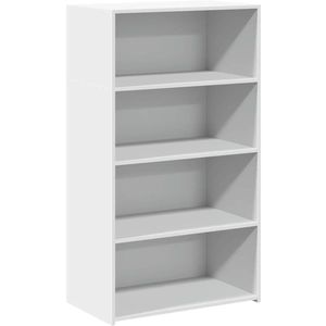 vidaXL Buffet haut blanc 70x41x124 cm bois d'ingénierie pas cher